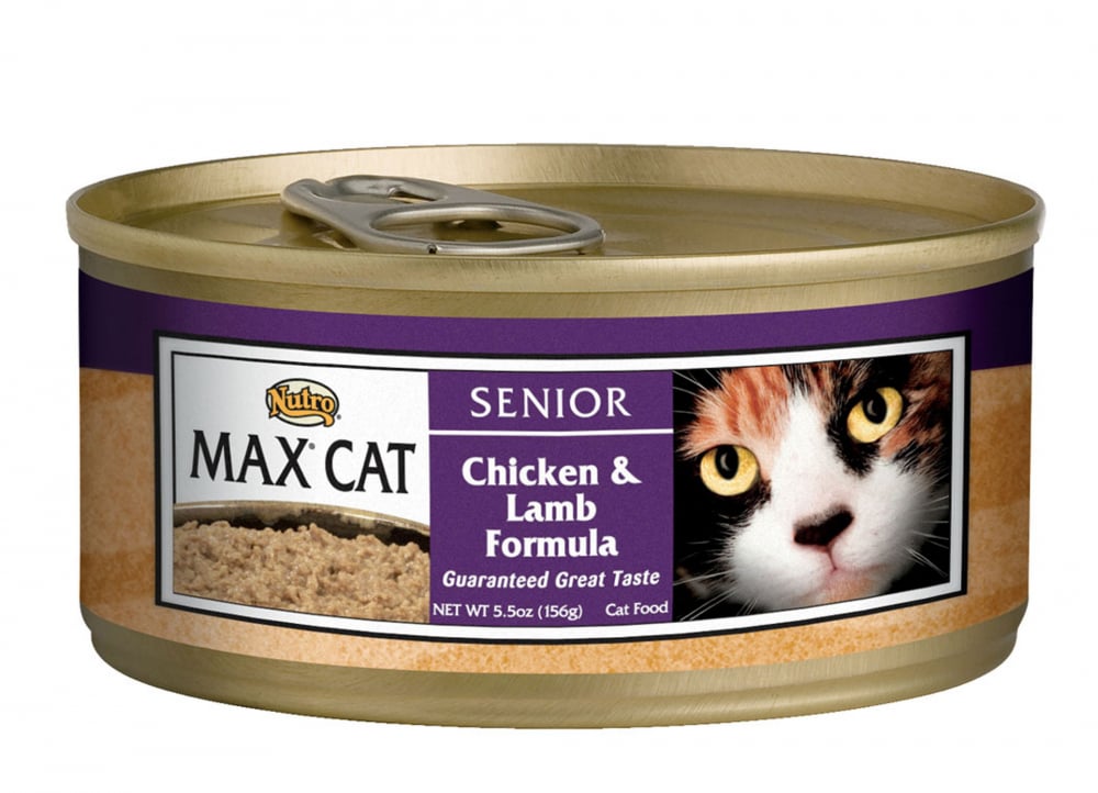 Nutro Max Senior Chicken And Lamb Canned Cat Food PetFlow