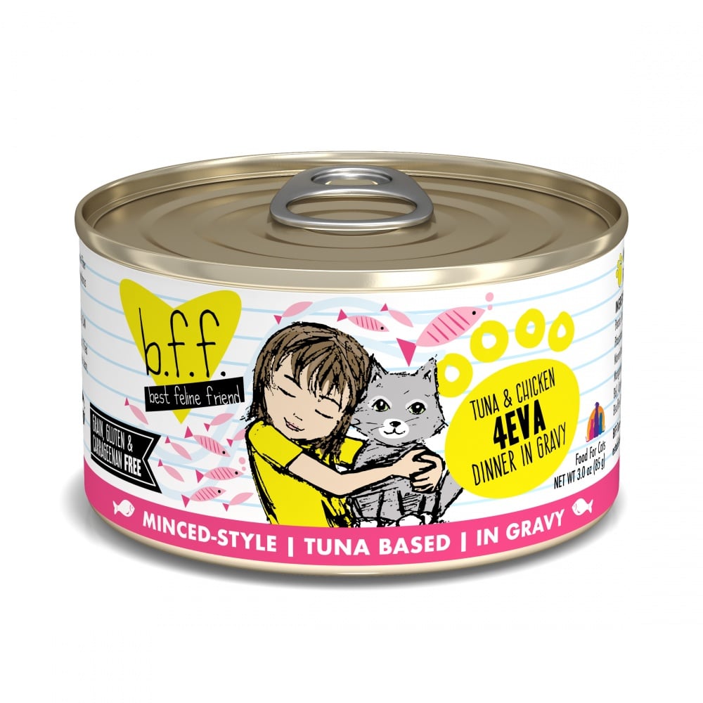 Weruva BFF Tuna  Chicken 4EVA Canned Cat Food - 10 oz, case of 12 Image