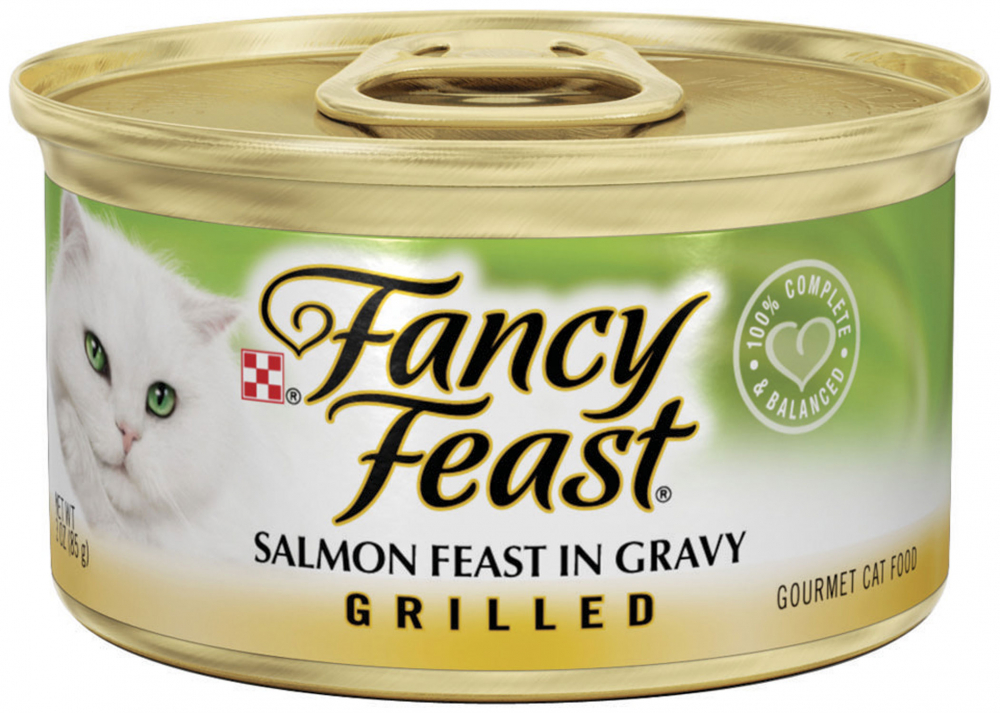 Fancy Feast Grilled Salmon Canned Cat Food - 3 oz, case of 24 Image
