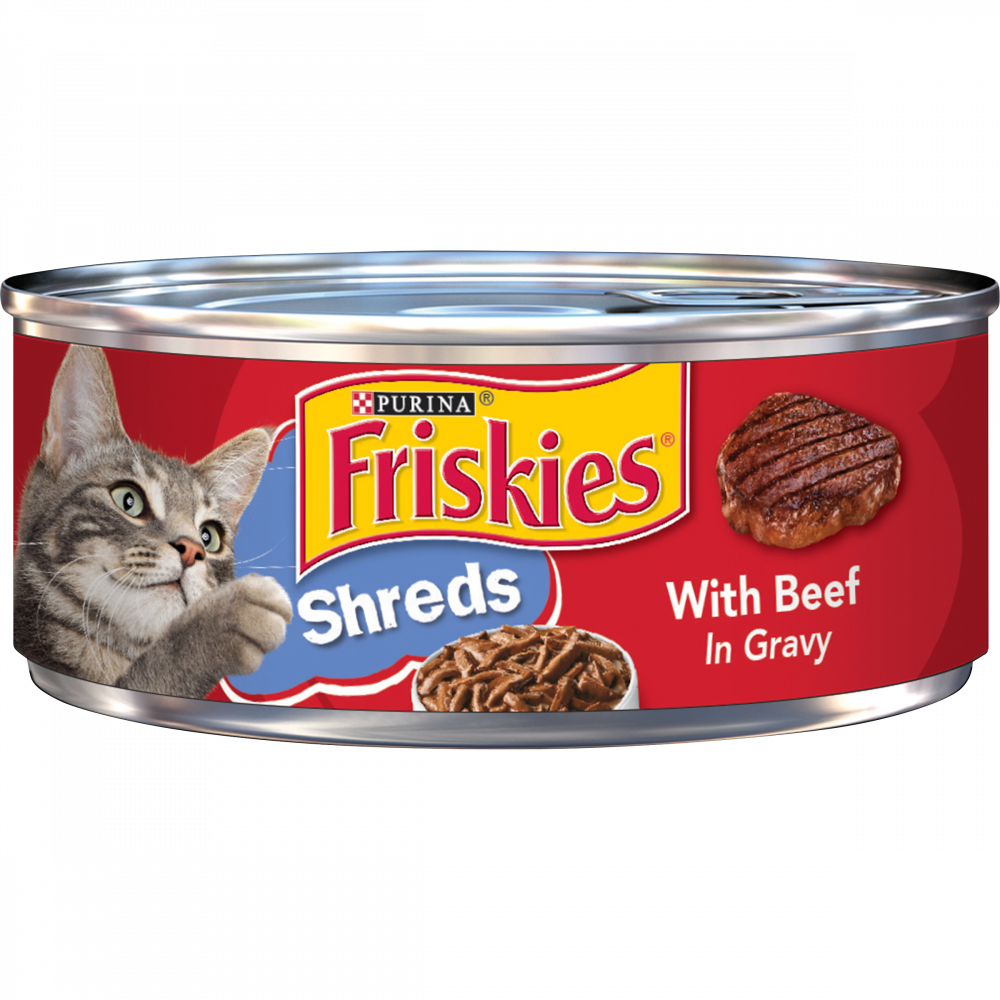 Shredded cat food sale