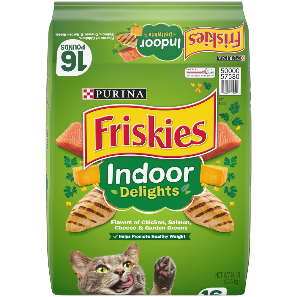 Friskies Indoor Delights Dry Cat Food PetFlow