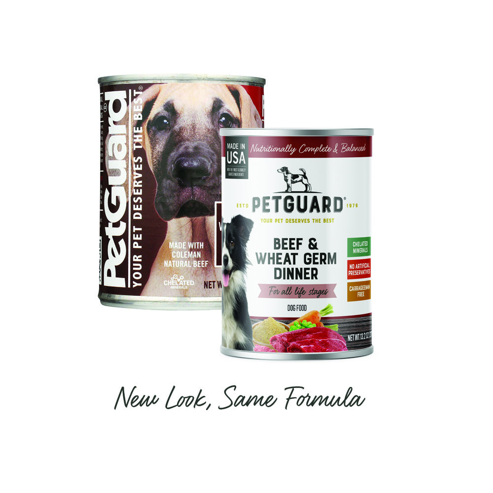 Petguard Beef And Vegetable And Wheat Germ Dinner Canned Adult Dog Food