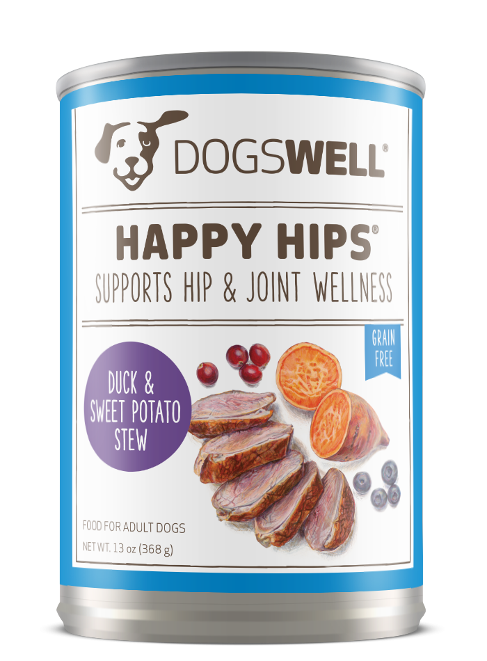 HAPPY HIPS Duck and Sweet Potato Canned Dog Food | PetFlow