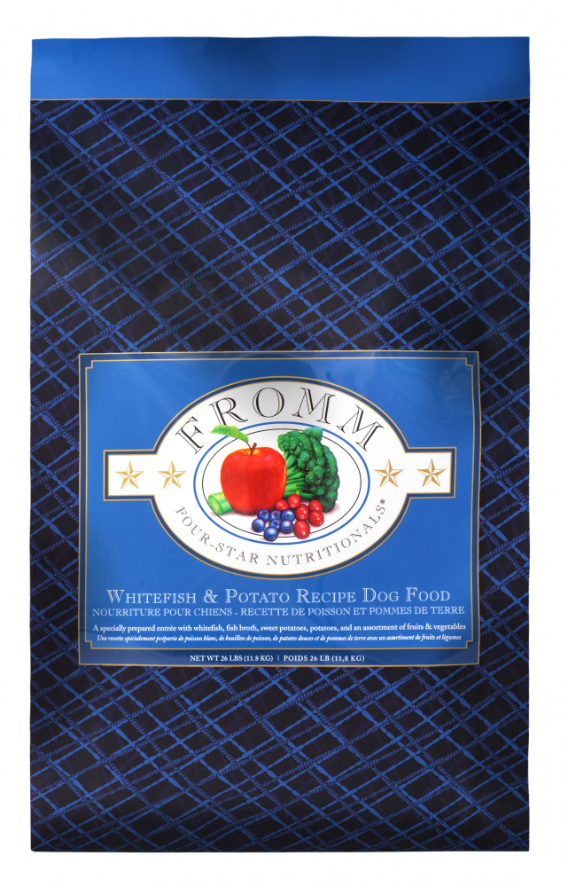 Fromm Four Star Whitefish Potato Recipe Dry Dog Food