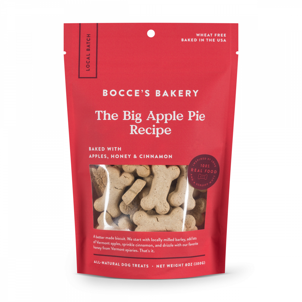Bocce's Bakery The Big Apple Pie All Natural Dog Biscuits - 8 oz Image