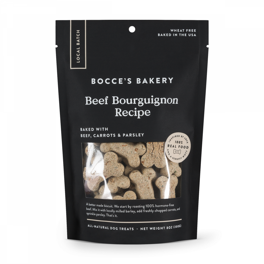 Bocce's Bakery Beef Bourguignon All Natural Dog Biscuits - 8 oz Image