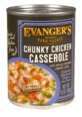 Evangers Super Premium Chunky Chicken Casserole Dinner Canned Dog Food - 13 oz, case of 12 Image