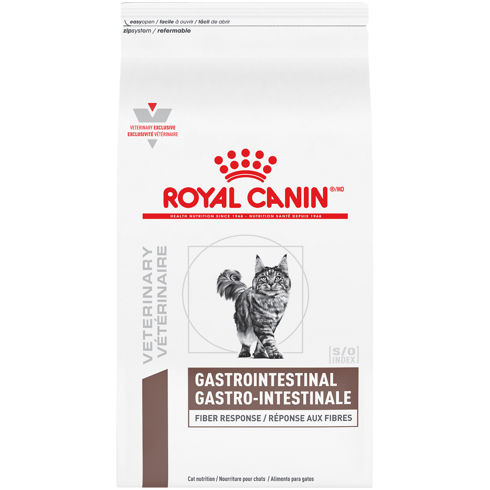 Royal Canin Veterinary Diet Feline Gastrointestinal Fiber Response HF Dry Cat Food - 8.8 lb Bag Image