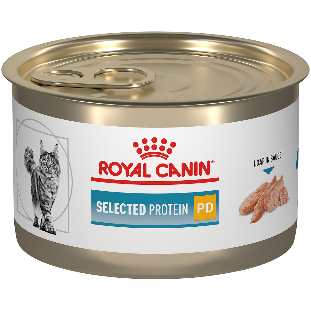 Royal Canin Veterinary Diet Feline Selected Protein Adult PD Canned Cat Food - 5.1 oz, case of 24 Image