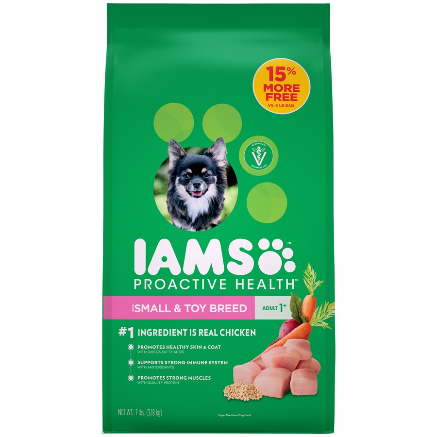 Iams ProActive Health Adult Small and Toy Breed Dry Dog Food | PetFlow