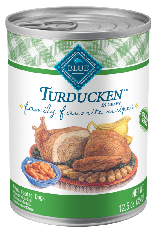 Blue Buffalo Family Favorites Turducken Canned Dog Food - 12.5 oz, case of 12 Image