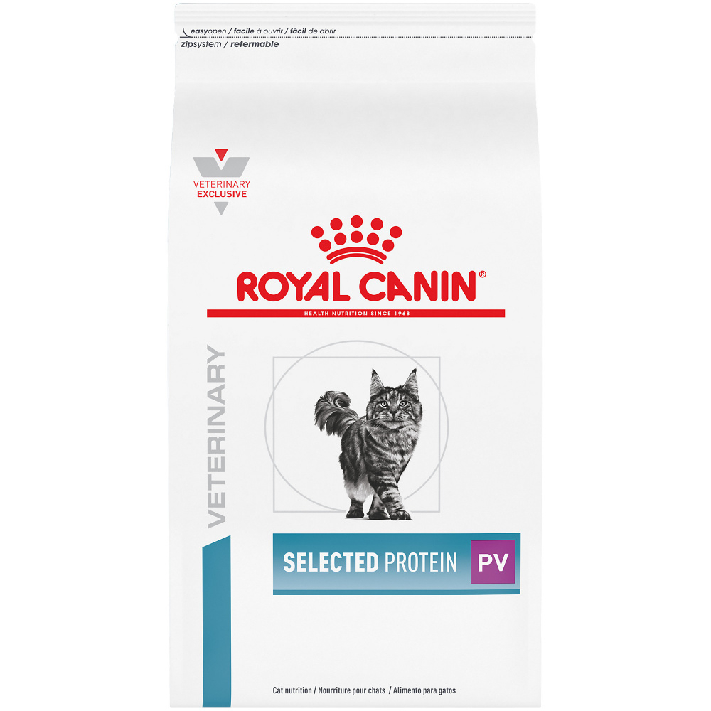 Royal Canin Veterinary Diet Feline Selected Protein Adult PV Dry Cat Food - 8.8 lb Bag Image