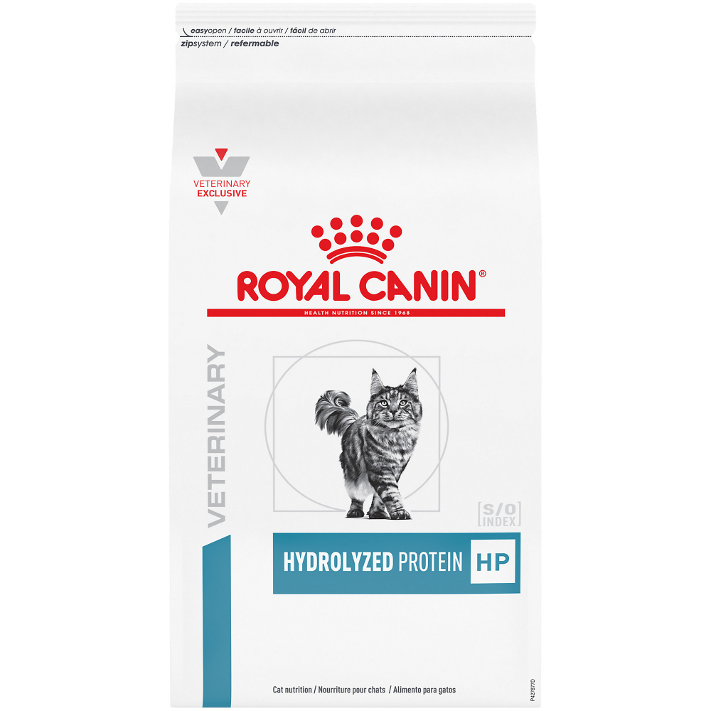 Royal Canin Veterinary Diet Feline Hydrolyzed Protein Adult HP Dry Cat Food - 7.7 lb Bag Image