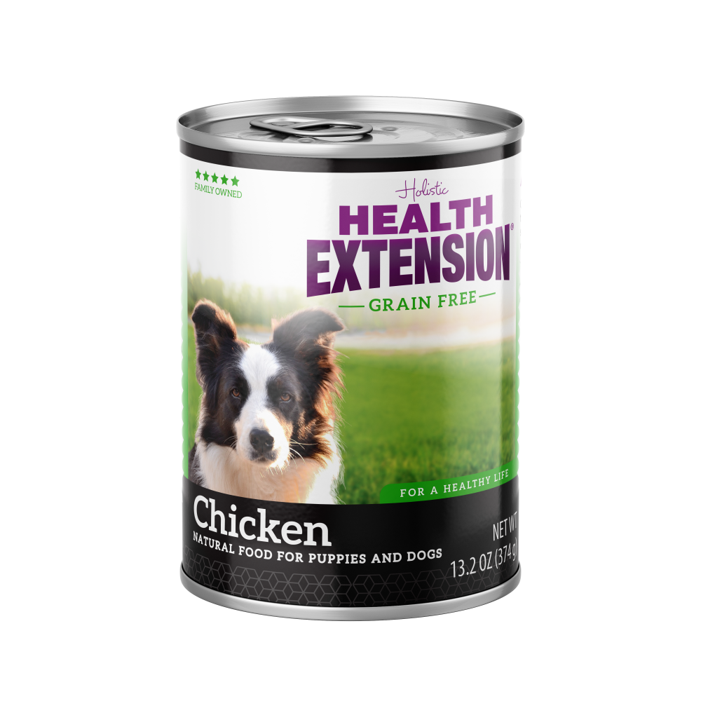 Health Extension Grain Free 95% Chicken Canned Dog Food - 13.2 oz, case of 12 Image