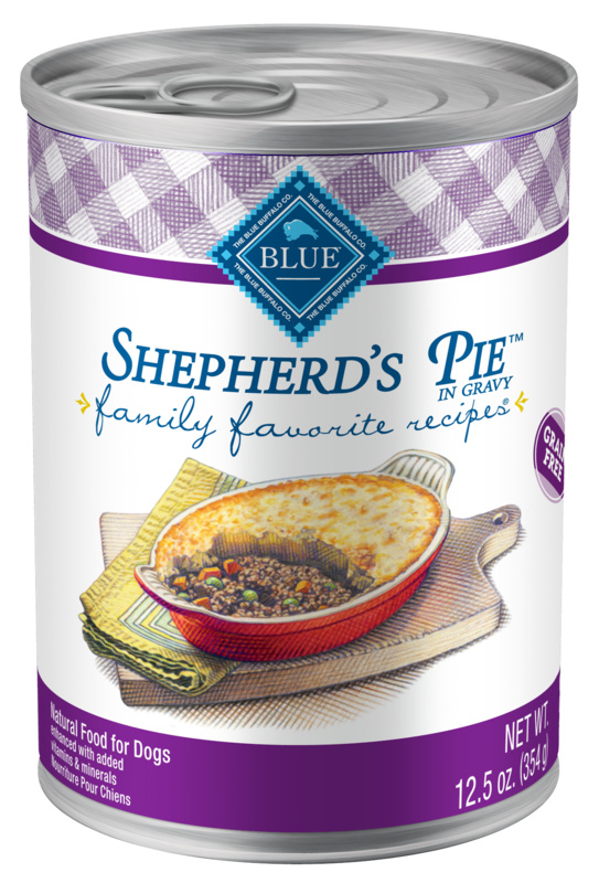 Blue Buffalo Family Favorites Shepherd's Pie Canned Dog Food - 12.5 oz, case of 12 Image