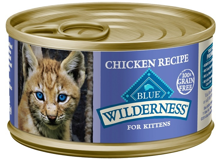 Blue Buffalo Wilderness Kitten Recipe Canned Cat Food - 3 oz, case of 24 Image