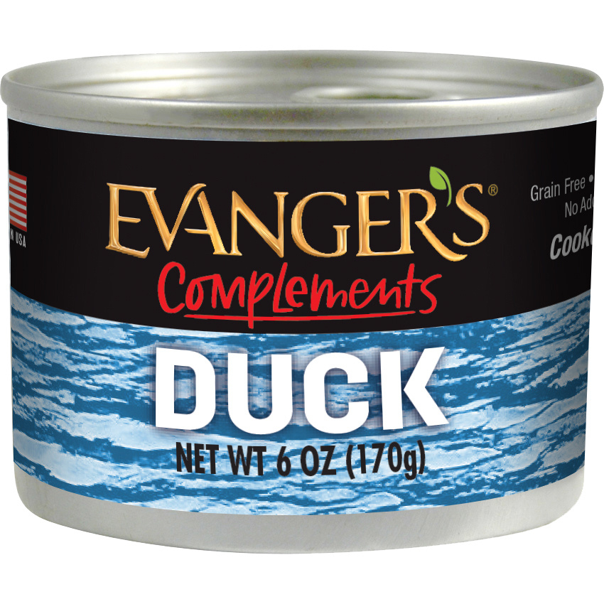 Evangers Grain Free Duck Canned Dog and Cat Food PetFlow