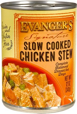 Evangers Signature Series Slow Cooked Chicken Stew Canned Dog Food - 12 oz, case of 12 Image