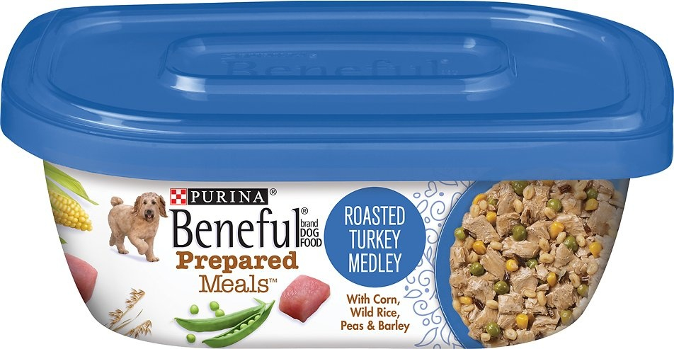 Beneful Prepared Meals Roasted Turkey Medley Wet Dog Food - 10 oz, case of 8 Image
