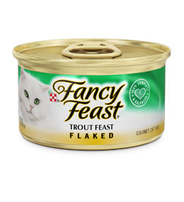 Fancy Feast Flaked Trout Canned Cat Food - 3 oz, case of 24 Image