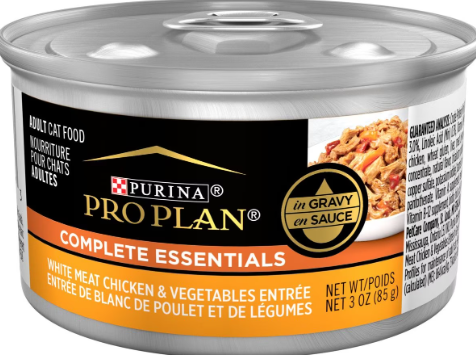 Purina Pro Plan Savor Adult White Chicken with Vegetables in Gravy