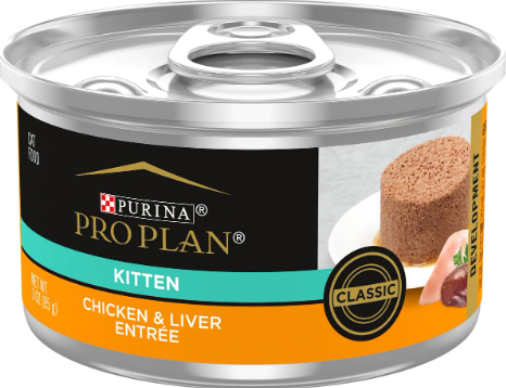 Purina Pro Plan Focus Kitten Classic Chicken and Liver Entree