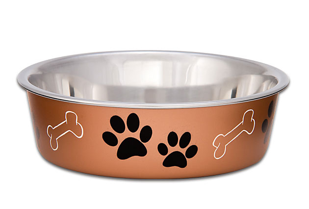 Loving Pets Copper Bella Bowl - Large Image