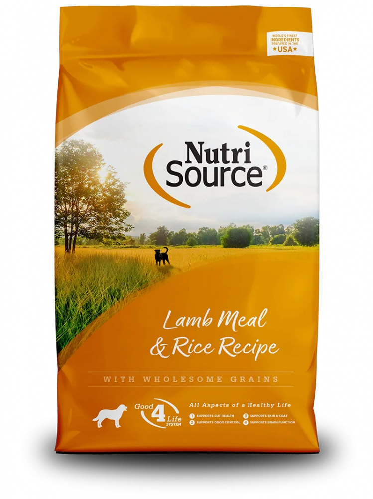 NutriSource Lamb Meal  Rice Dry Dog Food - 30 lb Bag Image
