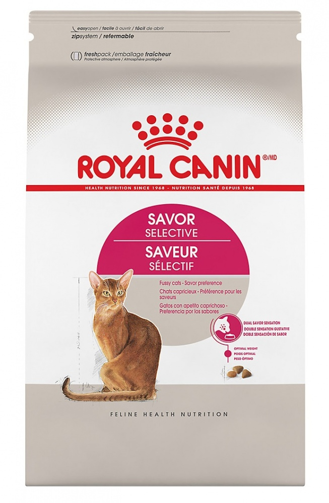 Royal Canin Feline Health Nutrition Selective Savor Selective Dry Cat Food - 6 lb Bag Image