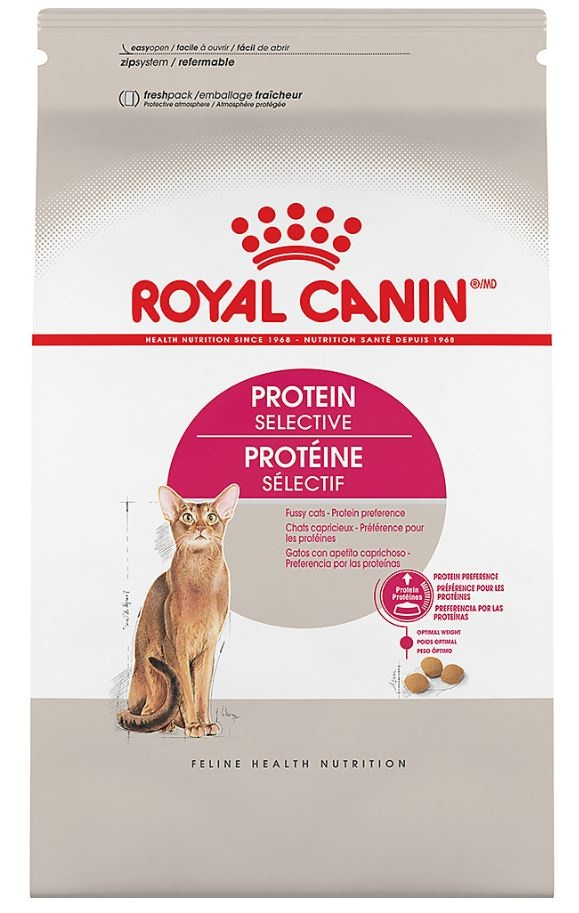 Royal Canin Feline Health Nutrition Protein Selective  Dry Cat Food - 3 lb Bag Image