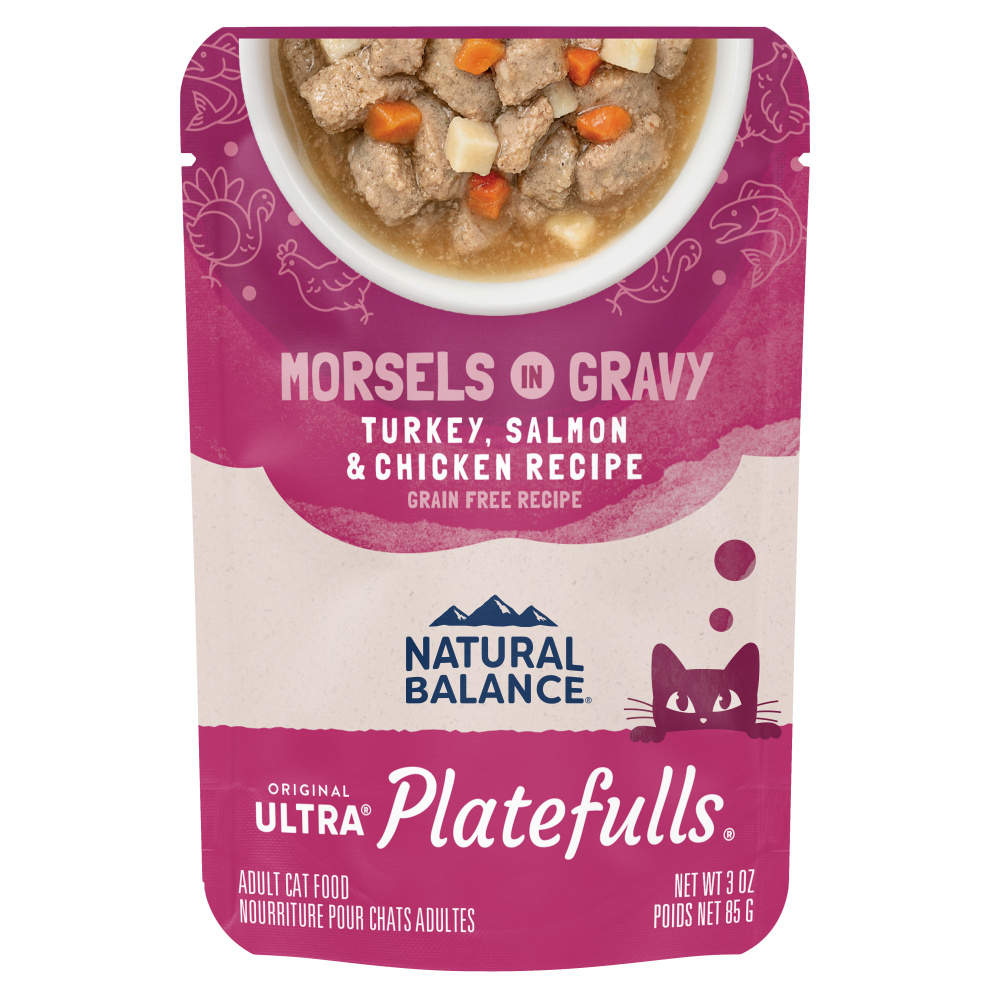 Natural Balance Original Ultra Platefulls Turkey Salmon Chicken