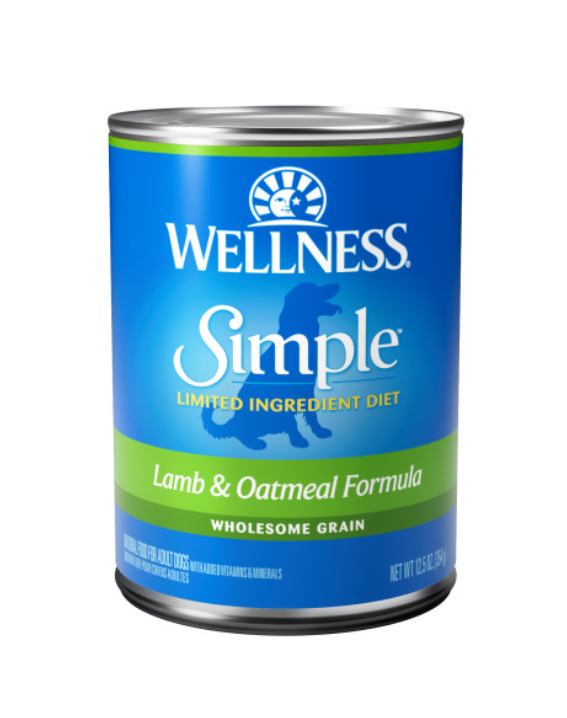 Wellness Simple Natural Limited Ingredient Diet Lamb and Oatmeal