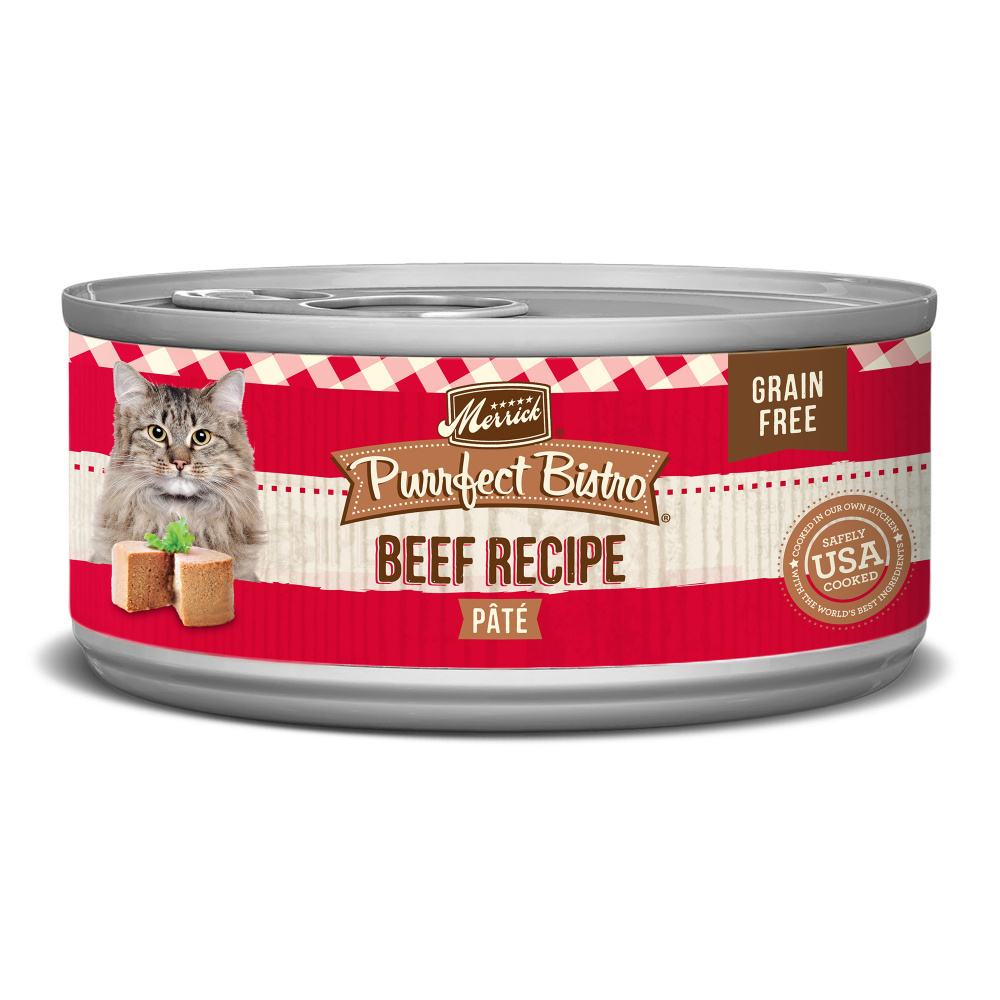 Merrick Purrfect Bistro Grain Free Premium Soft Canned Pate Adult