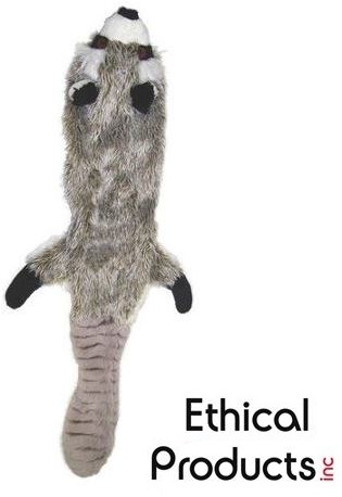 Ethical Pet Skinneeez Racoon Dog toy - 14-inch, Mini Image