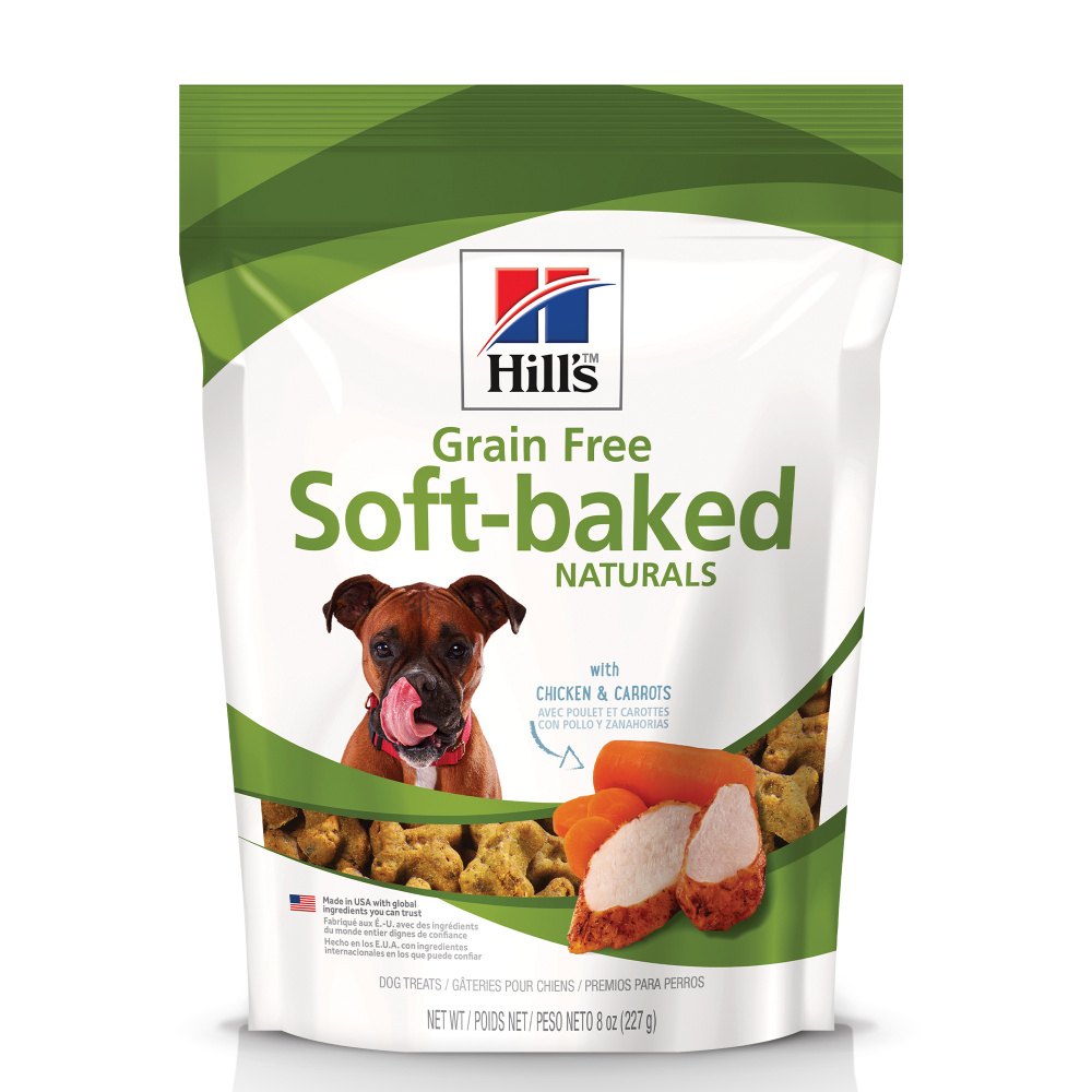 Hill's Ideal Balance Soft-Baked Naturals with Chicken  Carrots Dog Treats - 8 oz Image