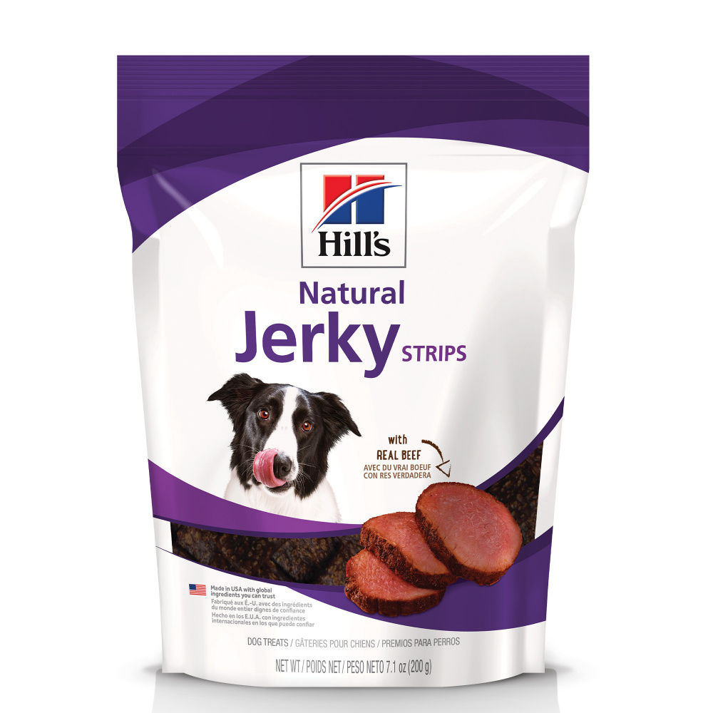 Hill's Science Diet Beef Jerky Strips Dog Treats - 7.1  oz Image