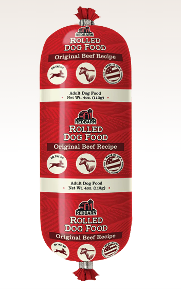 Redbarn Beef Recipe Dog Food Roll PetFlow