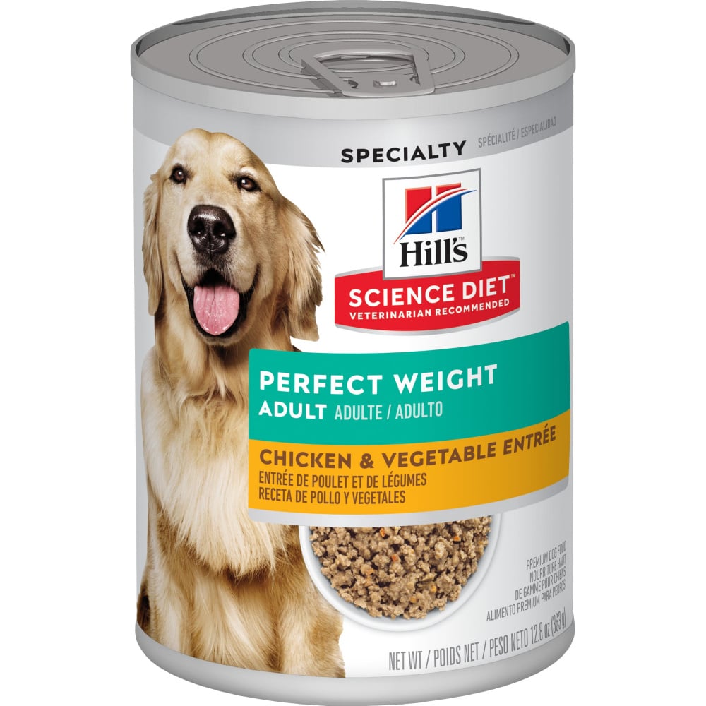 Hill s Science Diet Perfect Weight Chicken Vegetable Entree Canned Dog Food PetFlow