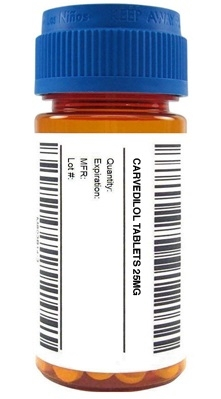 carvedilol price list