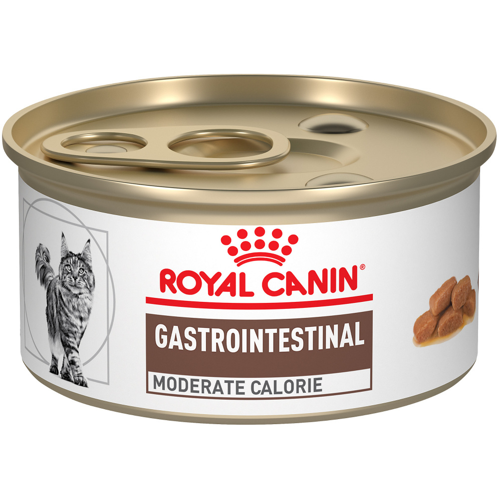 Royal Canin Veterinary Diet Gastrointestinal Moderate Calorie Canned Cat Food - 3 oz, case of 24 Image
