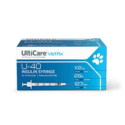 U40 insulin hotsell syringes for cats