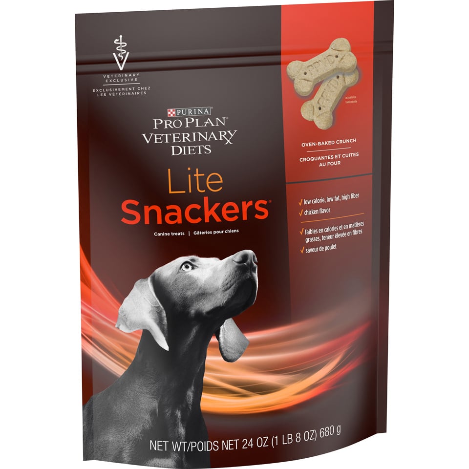 Purina Pro Plan Veterinary Diets Lite Snackers Dog Treats PetFlow