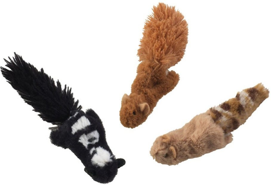 Ethical Pet SPOT Skinneeez Forest Creatures Cat toys - 1 Forest Creature Cat toy Image