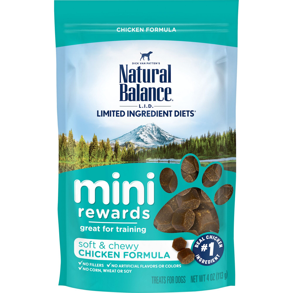 Natural Balance Mini-Rewards Chicken Formula Dog Treats - 4 oz Image