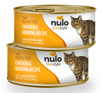 Nulo FreeStyle Grain Free Chicken & Herring Recipe Canned Kitten & Cat Food - 5.5 oz, case of 24 Image