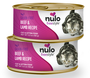 Nulo FreeStyle Grain Free Beef & Lamb Recipe Canned Kitten & Cat Cat Food - 5.5 oz, case of 24 Image