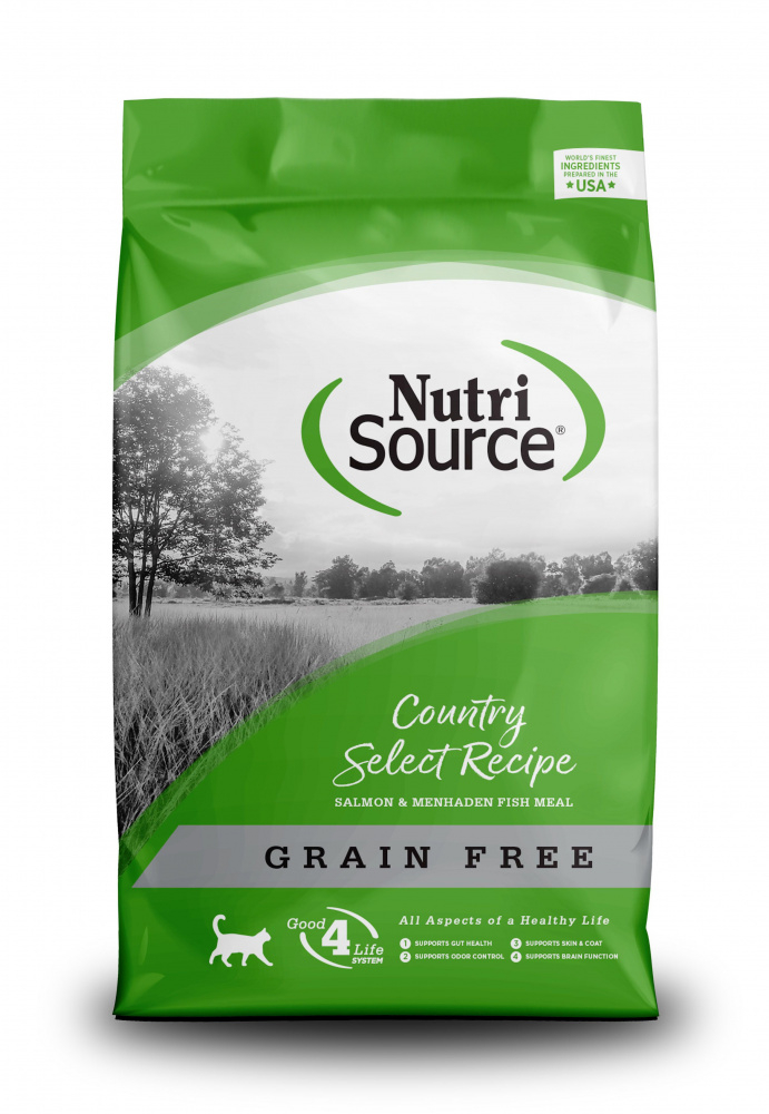 NutriSource Grain Free Country Select Entree Dry Cat Food - 30 lb Bag (2 x 15 lb Bag) Image