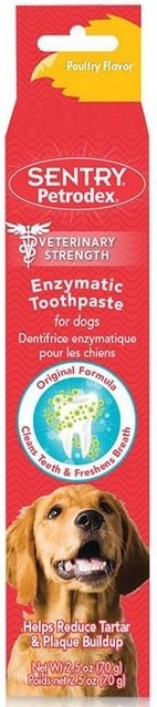 SENTRY Petrodex Veterinary Strength Enzymatic Poultry Flavor Toothpaste for Dogs - 2.5 oz Image
