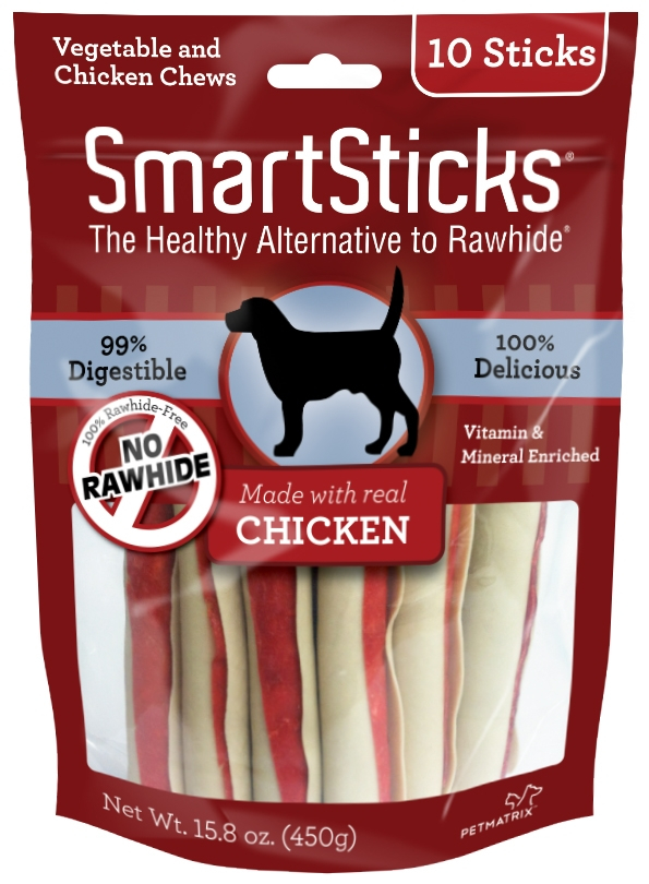 SmartBones SmartSticks Chicken Chews Dog Treats - 10-pack Image