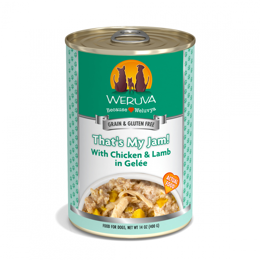 Weruva Thats My Jam Chicken  Lamb Canned Dog Food - 14 oz, case of 12 Image
